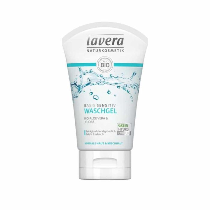 Lavera Basis Sensitiv gel za čišćenje lica