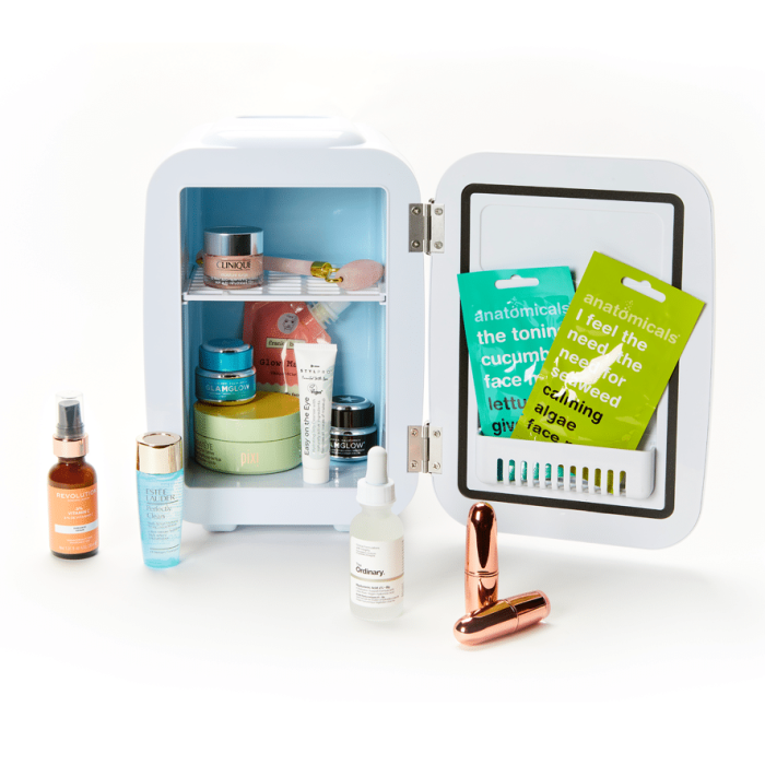 Otvoren Stylpro Beauty Fridge 4l frizider za cuvanje kozmetike