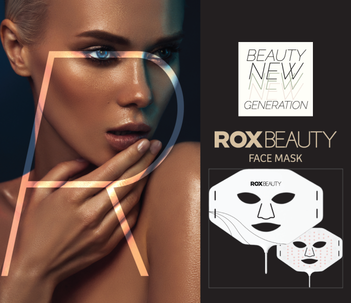 rox beauty led face mask